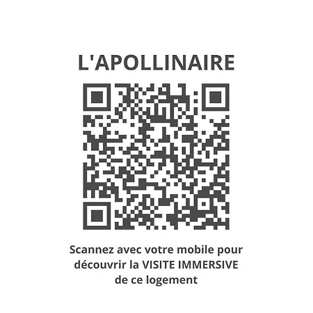 Appartement L'apollinaire - à 5 Minutes Du Centre *